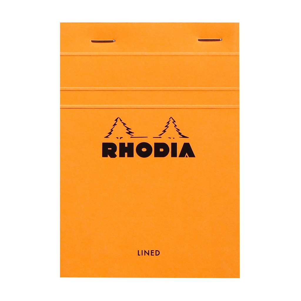 [13600C] Schrijfblok Rhodia A6 lijn 80vel 80gr oranje