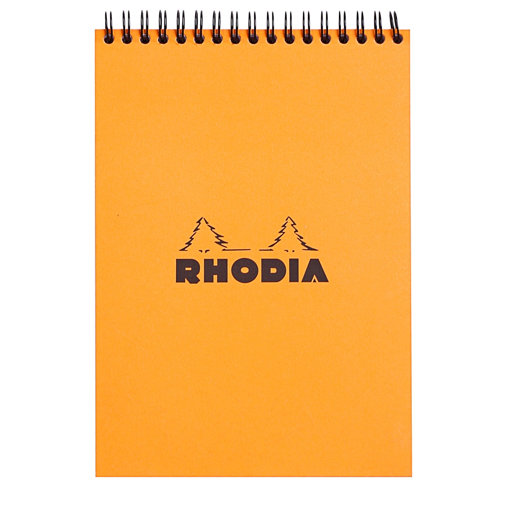 [16501C] Spiraalblok Rhodia A5 lijn 160pag 80gr or