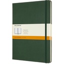 Notitieboek Moleskine XL 190x250mm lijn hc green