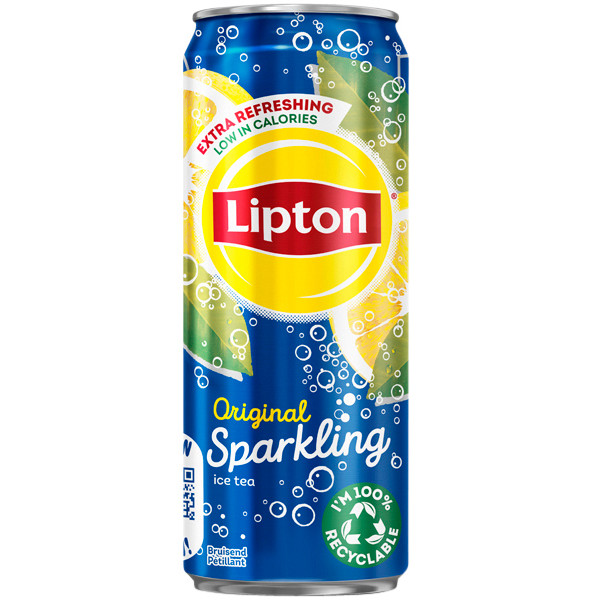 [69655983-87113275746] Frisdrank Lipton Ice Tea sparkling blik 330ml