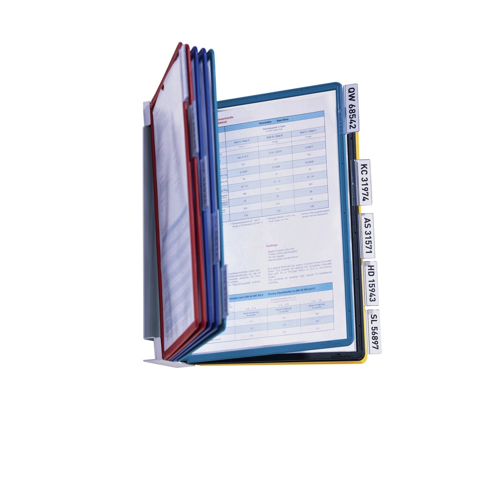 [556700] Wandelement Durable Vario Wall 10-tassen A4 ass