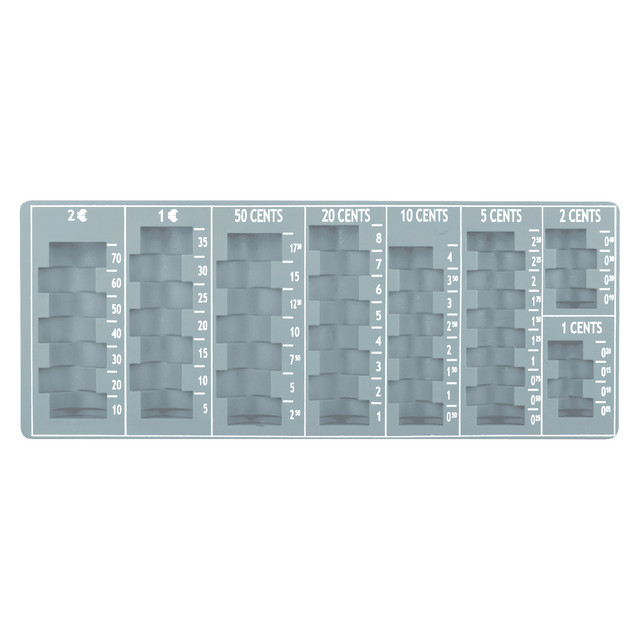 [8041077] Muntinzetbak Pavo 275x110x20mm grijs