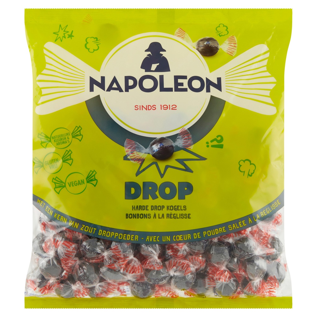 [32551] Snoep Napoleon drop zak 1kg