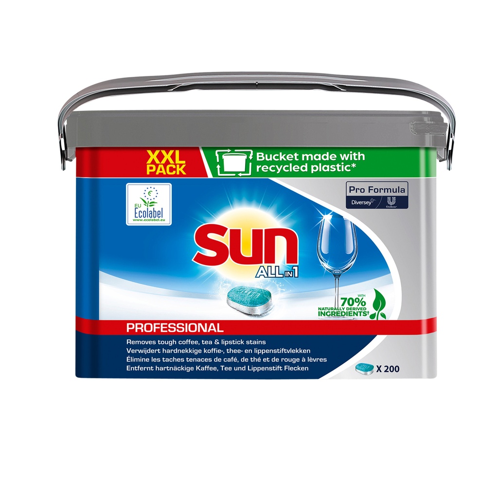 [101109062] Vaatwastabletten Sun Professional PF 200 stuks