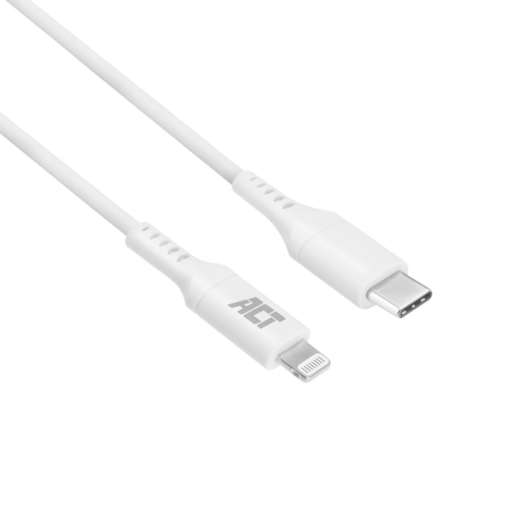 [AC3014] Kabel ACT USB-C naar Lightning laad -en data 1m
