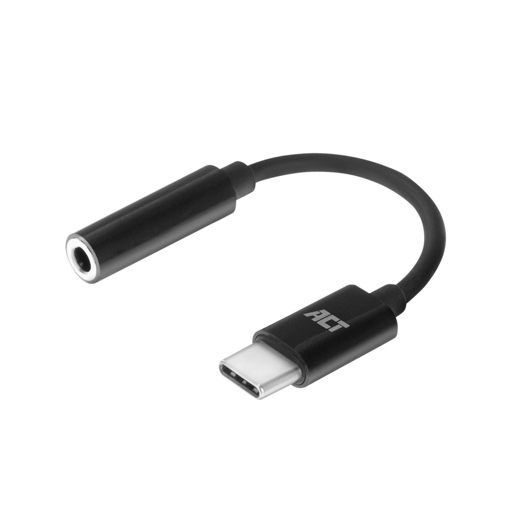 [AC7380] Adapter ACT USB-C naar 3.5mm audio jack 0.1 meter
