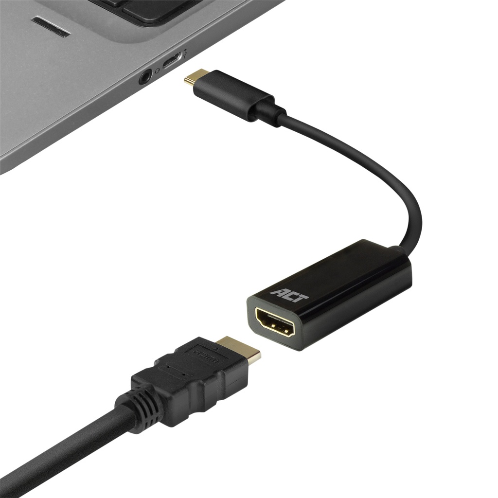 [AC7305] Adapter ACT USB-C naar HDMI 4K 30Hz 0.15 meter