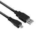 Kabel ACT USB 2.0 naar MicroB laad -en data 1m