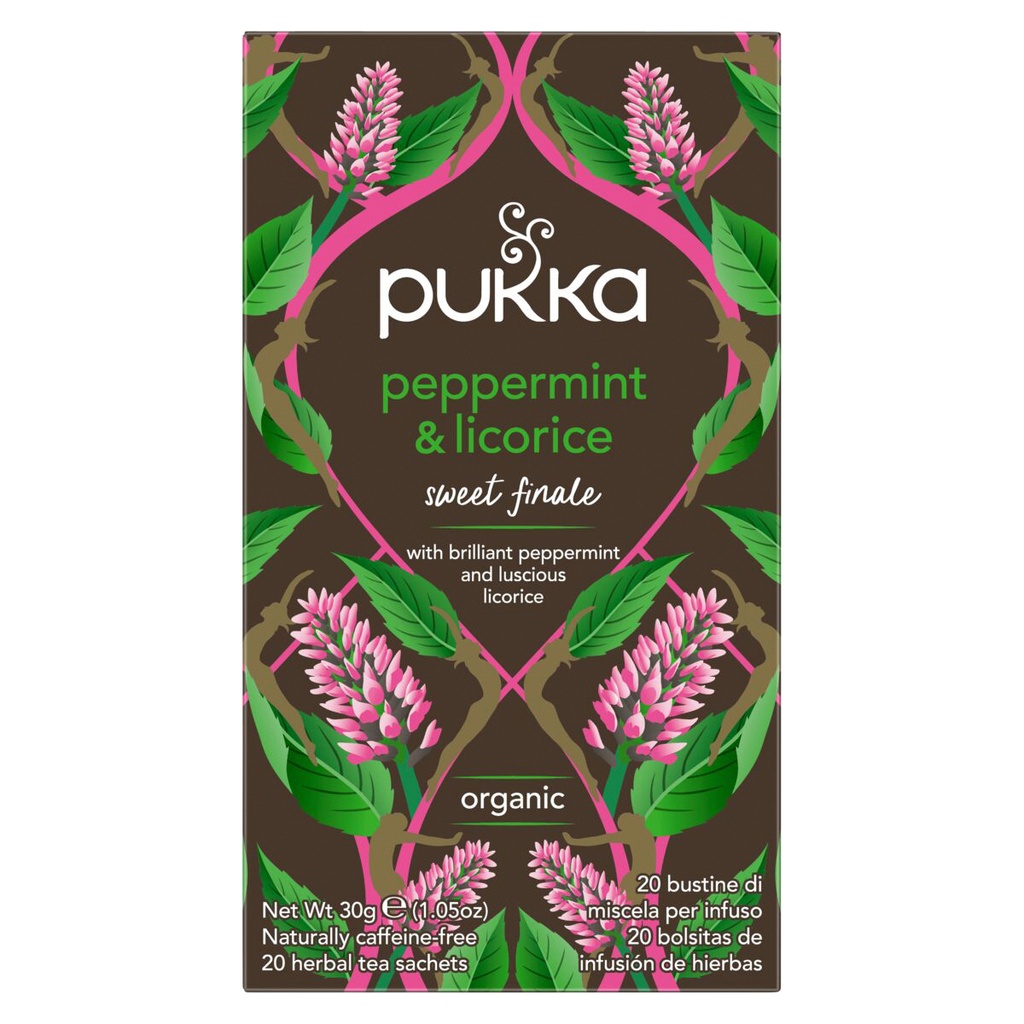 [713003600] Thee Pukka peppermint licorice 20 zakjes