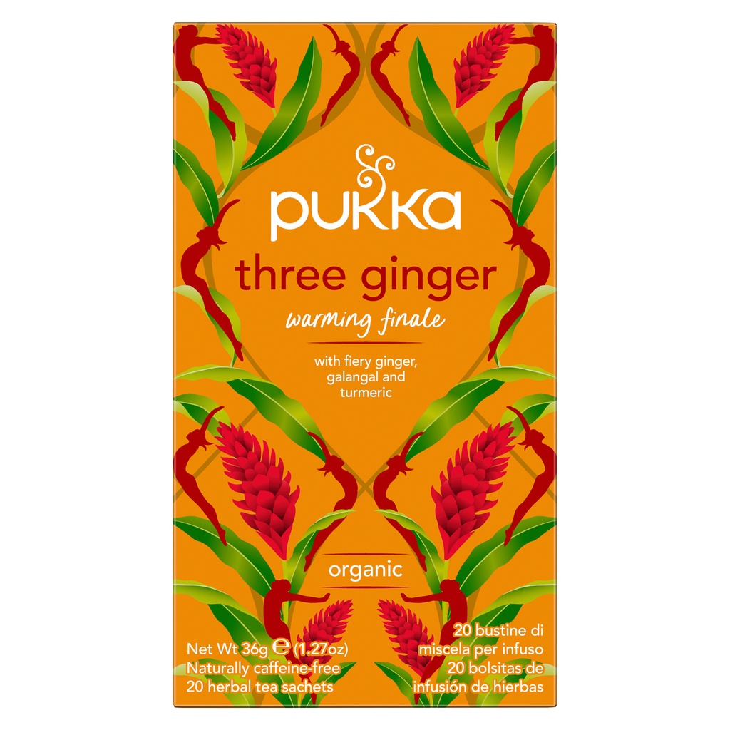 [68162091] Thee Pukka ginger 20 zakjes