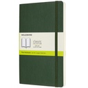 Notitieboek Moleskine large 130x210mm blc sc green