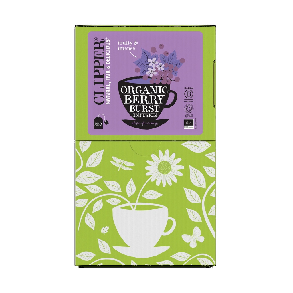 [JD0060G] Thee Clipper infusion berry burst bio 250 zakjes