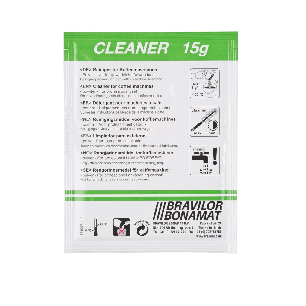 [7.191.101.212] Reiniger Bravilor Cleaner voor koffiemachines