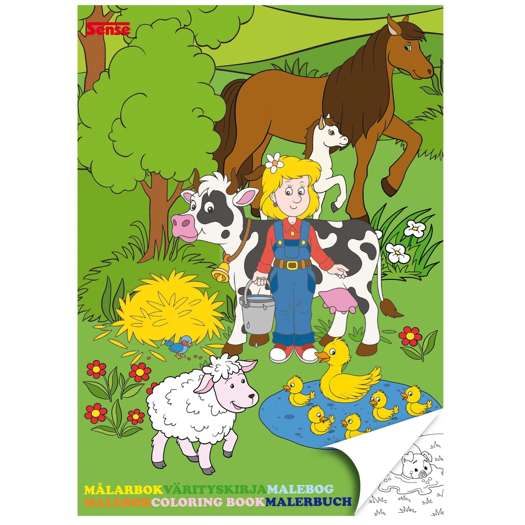 [SE12191] Kleurboek Haza Sense Boerderij