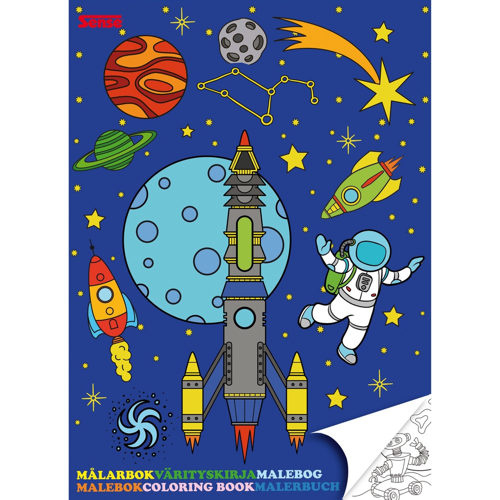 [SE12192] Kleurboek Haza Sense Universum