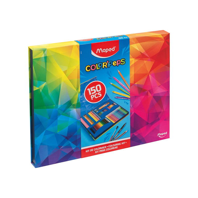 Tekenset Maped ColorPeps 150delig assorti