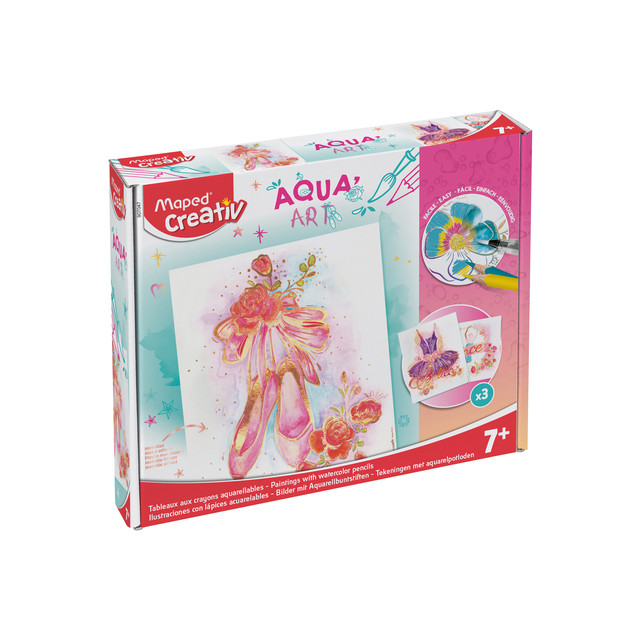 Hobbyset Maped Creativ AquaArt ballet 14delig
