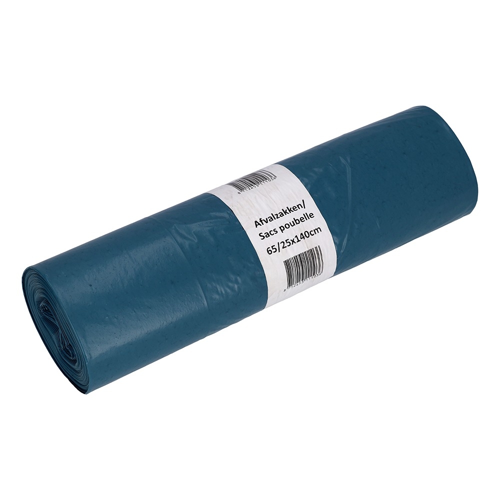 Afvalzak Cleaninq 65-25x140 rcycld T70 240L blauw