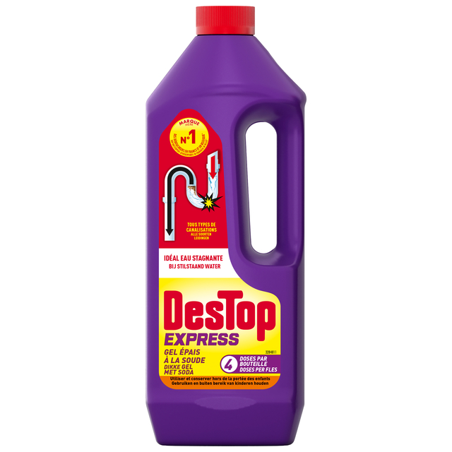 Afvoerontstopper Destop Gel Express Soda 950 ml