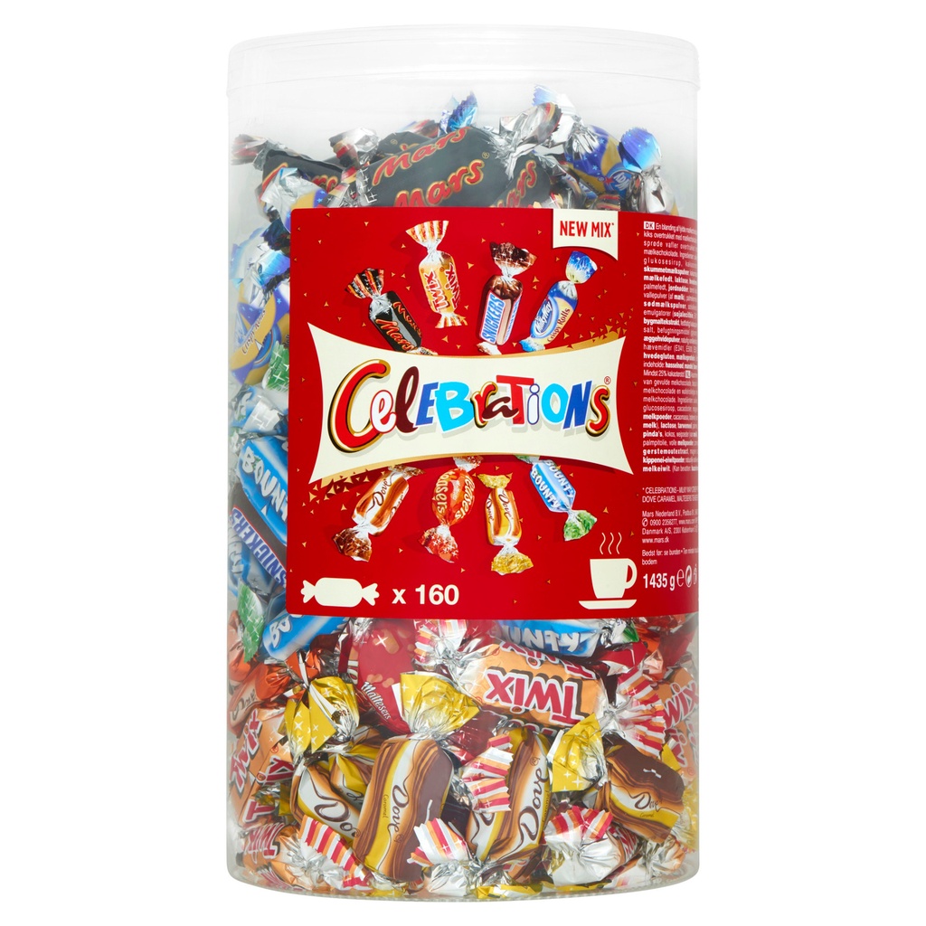 [34020] Chocolade Celebrations koker 1435gr
