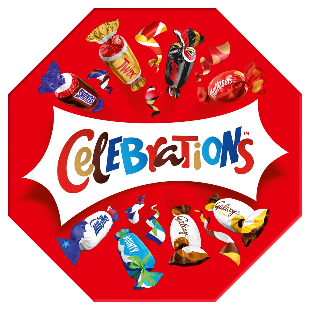 [33350] Chocolade Celebrations doos 385gr
