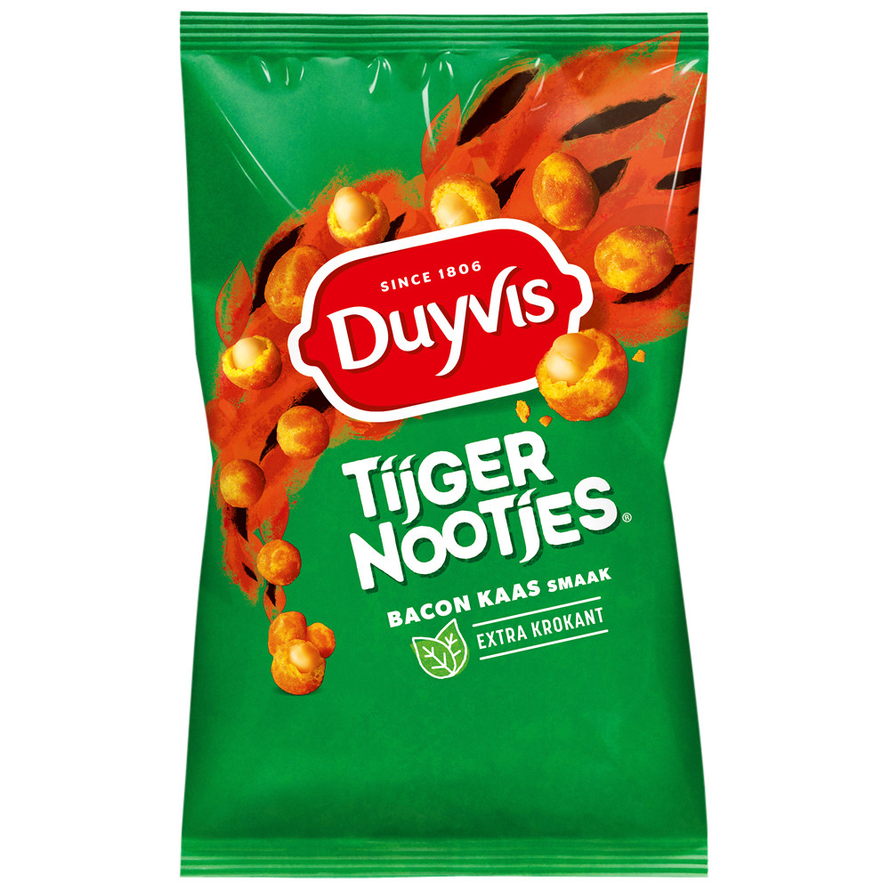 [32162] Tijgernootjes Duyvis bacon kaas zak 1kg