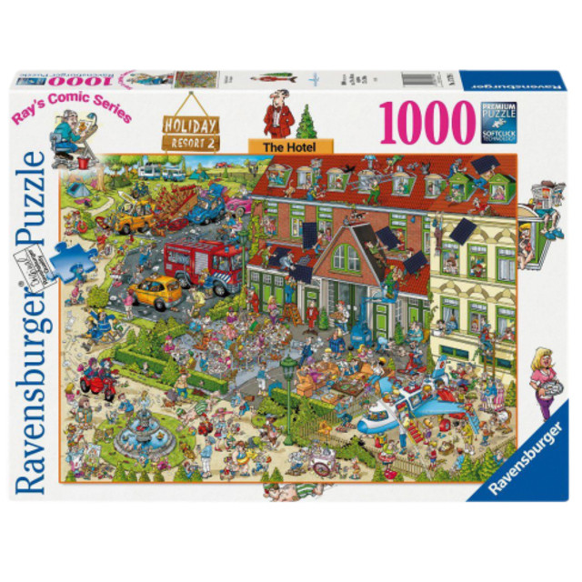 Puzzel Holiday resort 2 The hotel 1000st
