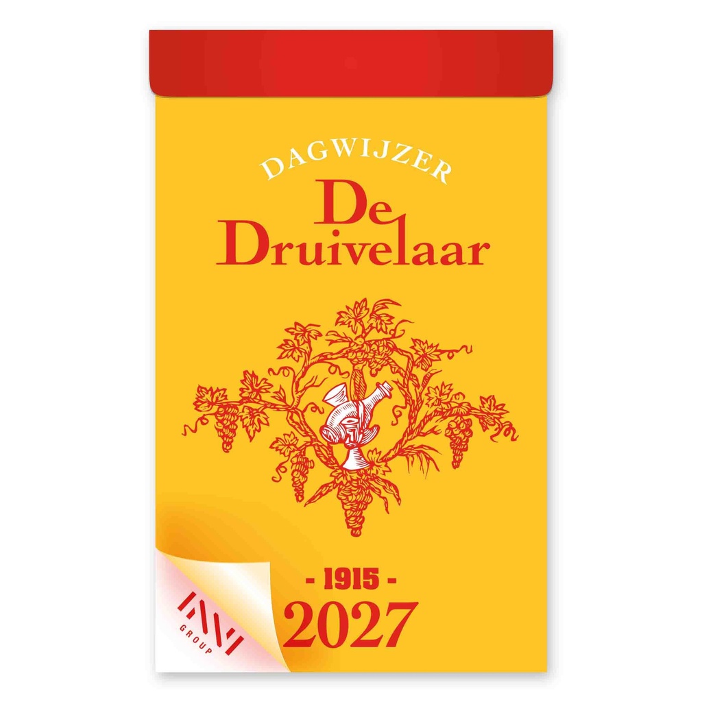 [330000 Show] Dagscheurkalender 2026 de Druivelaar