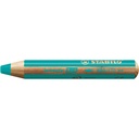 Kleurpotlood STABILO 880 woody 3 in 1 turquois