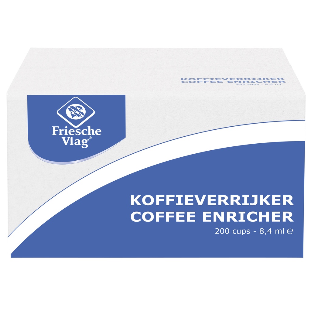 [12604] Koffiemelk Friesche Vlag aluminium cupjes 200st