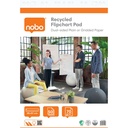 Flipoverpapier Nobo gerecycled 58x81cm rol