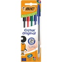 Balpen Bic Cristal M 5st assorti