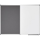 Combibord Legamaster UNITE grijs-whitebrd 90x120cm