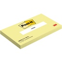 Memoblok 3M Post-it 6830 76x127mm geel