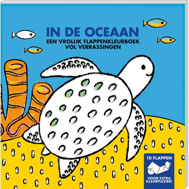 [9789464325478] Kleurboek met flappen Interstat In de oceaan