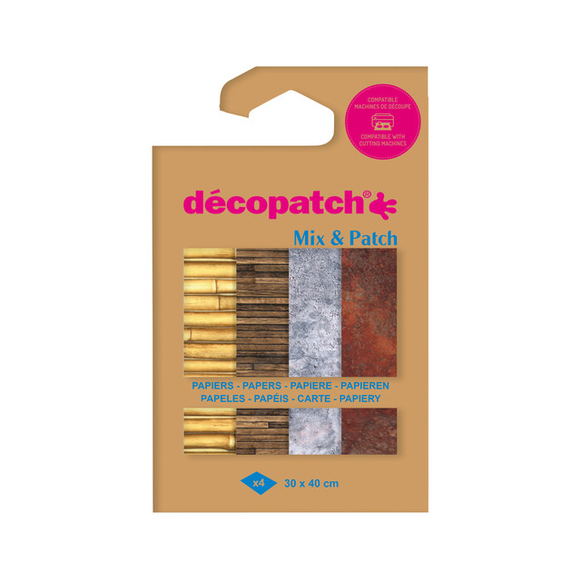 Hobbypapier Décopatch 30x40 4vel Materials