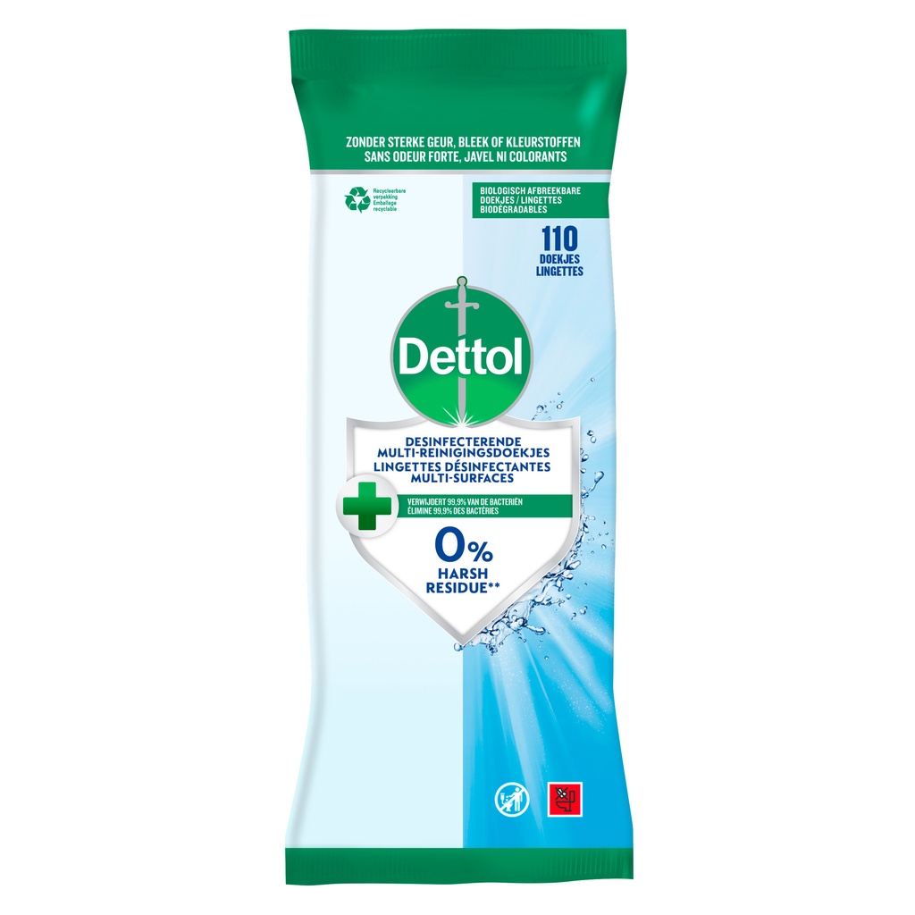 [3287051] Reinigingsdoekjes Dettol antibact Cleanser 110st