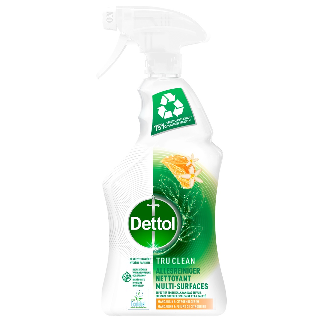 Allesreiniger Dettol TC Mand en lemon spray 500ml