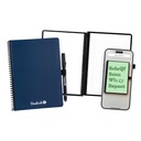 Notitieboek Bambook Navy A5 lijn 40pag uitwisb