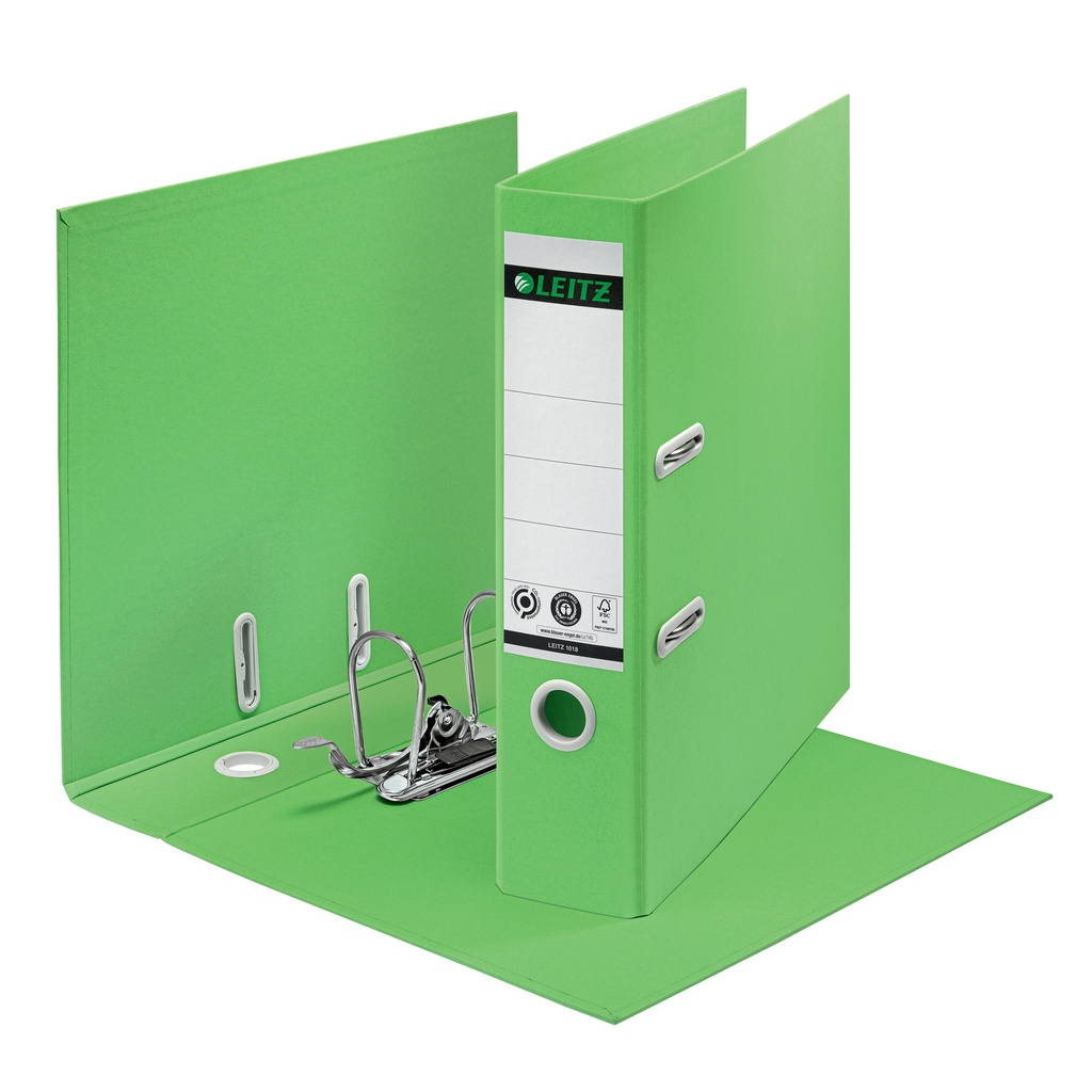 [10180055] Ordner Leitz 180° Recycle 80 mm groen