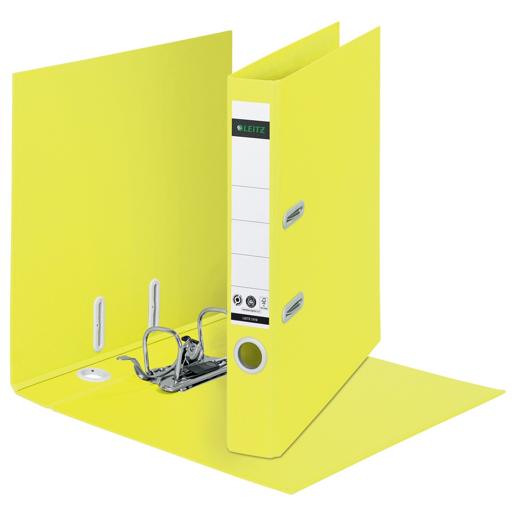 [10190015] Ordner Leitz 180° Recycle 55 mm geel