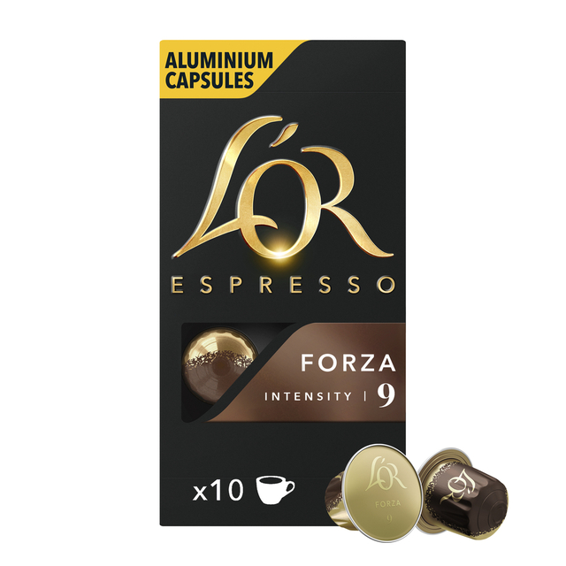 [4028605] Koffiecups L'Or espresso Forza 10 stuks