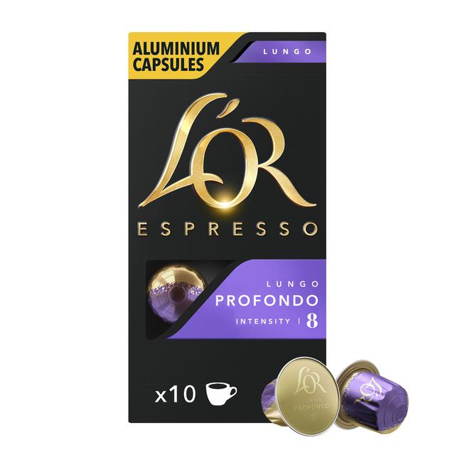 [4028594] Koffiecups L'Or espresso Lungo Profondo 10 stuks