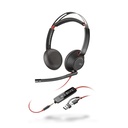 Headset HP POLY Blackwire 5220 Stereo USB-C 3.5 mm
