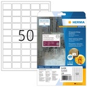 Etiket HERMA 8338 37x25mm weerbest wit 1250st