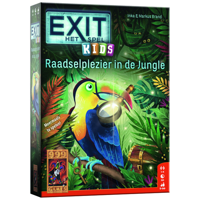 Spel EXIT Kids Raadselplezier in de jungle