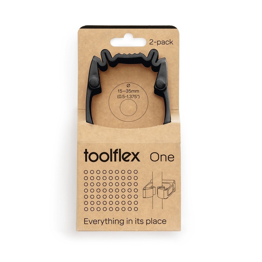 [TF2-1] Wandhouder Toolflex One 2 klem adap 15 tot 35 mm