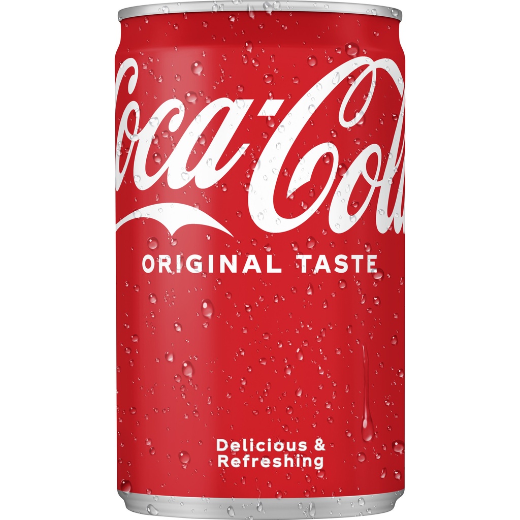 [051995] Frisdrank Coca Cola regular blik 150ml