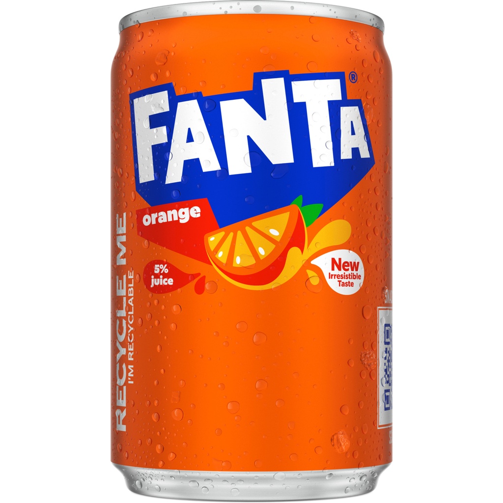 [051994] Frisdrank Fanta orange blik 150ml