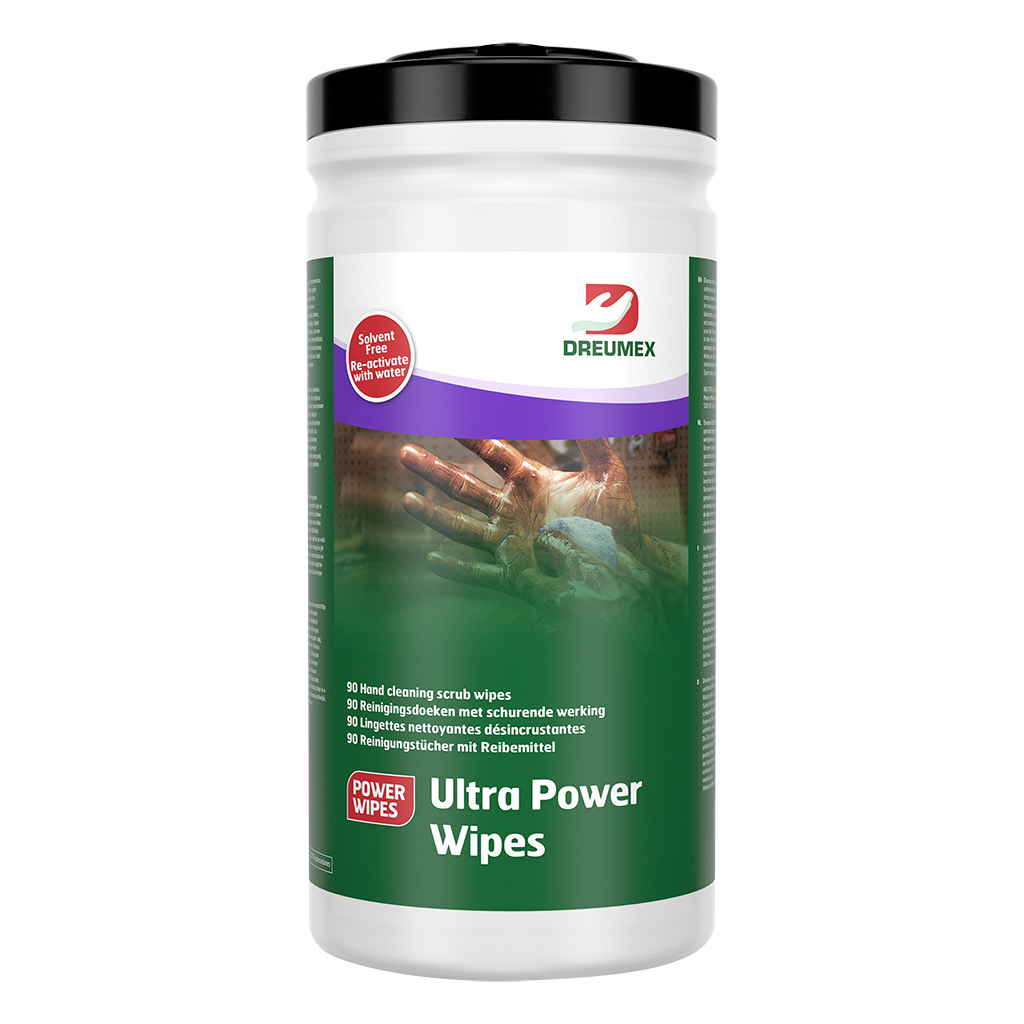 [20600901001] Reinigingsdoek Dreumex Ultra Power Wipes 90 stuks